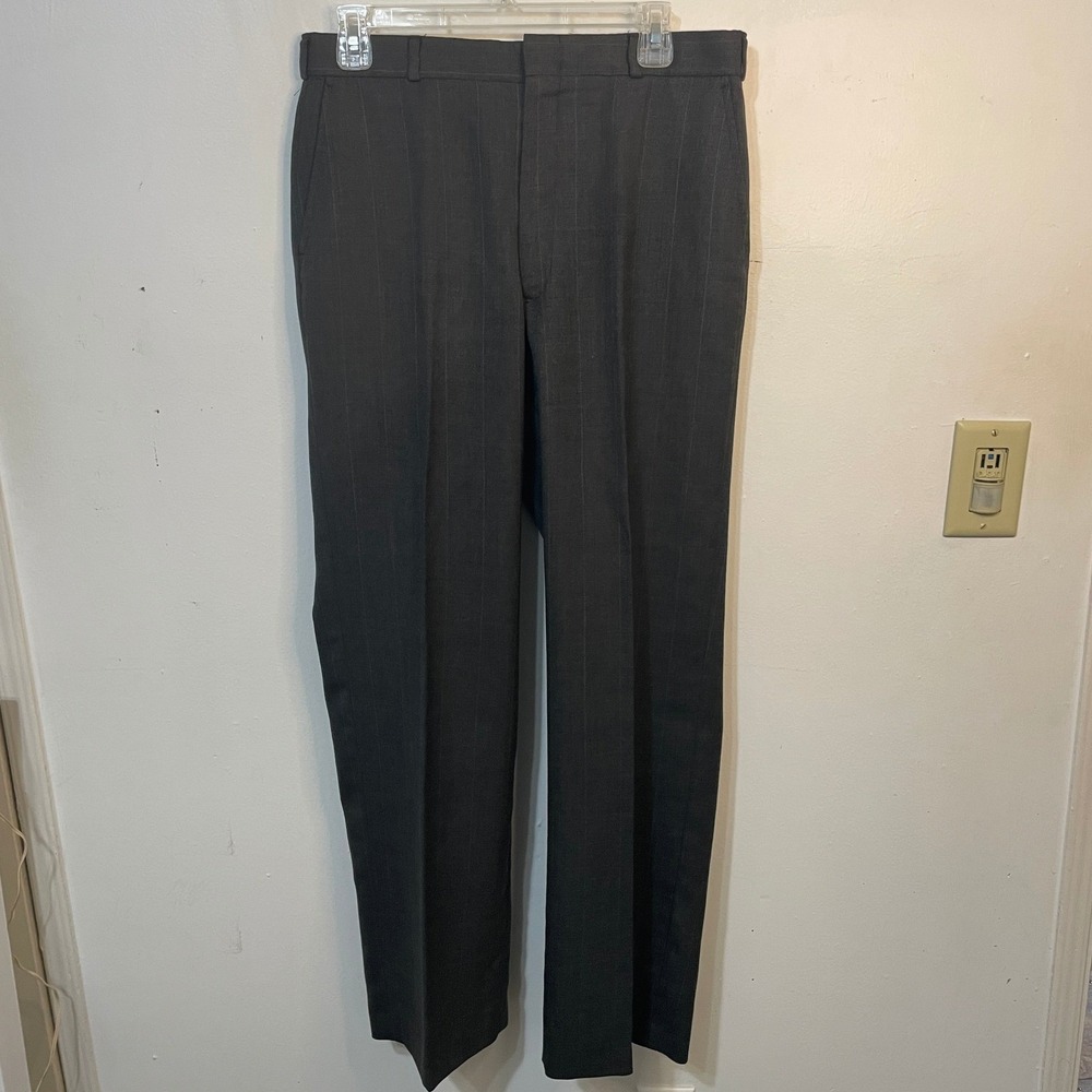 Warren Sewell Clothes Mens Charcoal Pinstripe Suit Jacket Pants Tailored READ - Picture 8 of 10